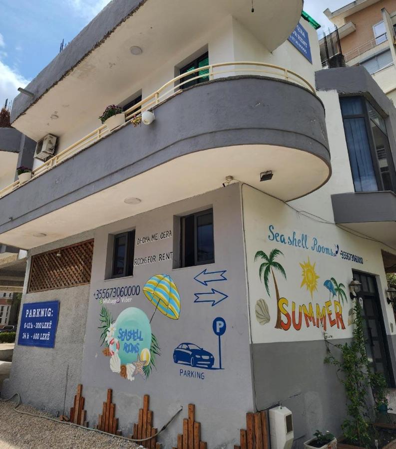 Seashell Beach Rooms Shkallnur Luaran gambar